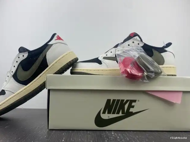 Air Low x DZ4137-106 WMNS Jordan 1 Scott Olive Travis OG 0705
